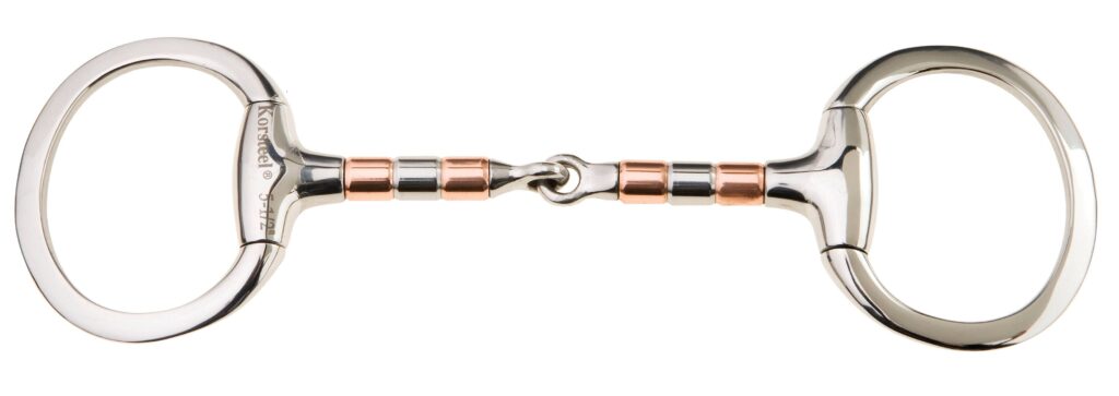 Korsteel Copper & Steel Mouth Rollers Eggbutt