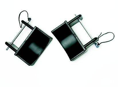 Steel Jump Cups With  Black Pins