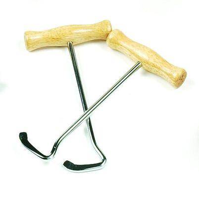 Boot Hooks Wood Handle