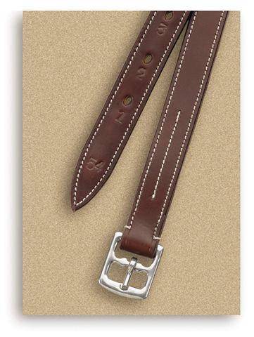 Ovation Eng Leather Half Hole Black Leathers