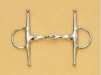 Centaur Stainless Steel Slow Twist Eggbutt Full Cheek