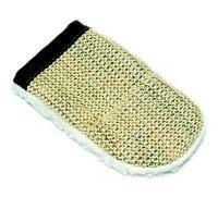 Sisal & Fleece Grooming Mitt