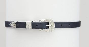 Silver Buckle Spur Strap