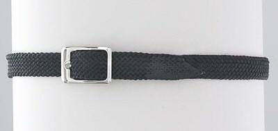 Braided Nylon Spur Strap-Black