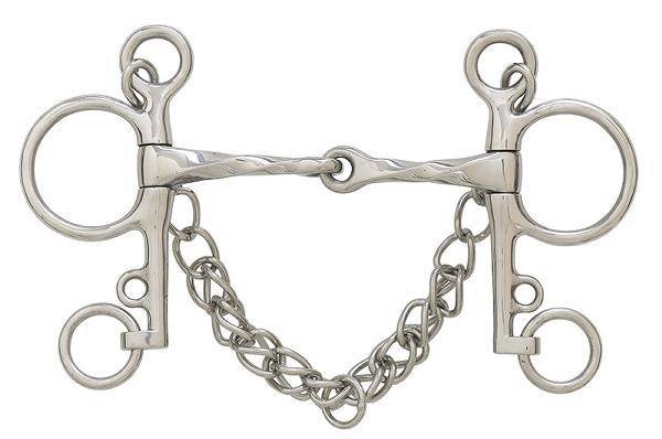 Centaur Stainless Steel Slow Twist Joint Mouth Pelham