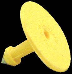 Allflex Male Ear Tag Button Blank