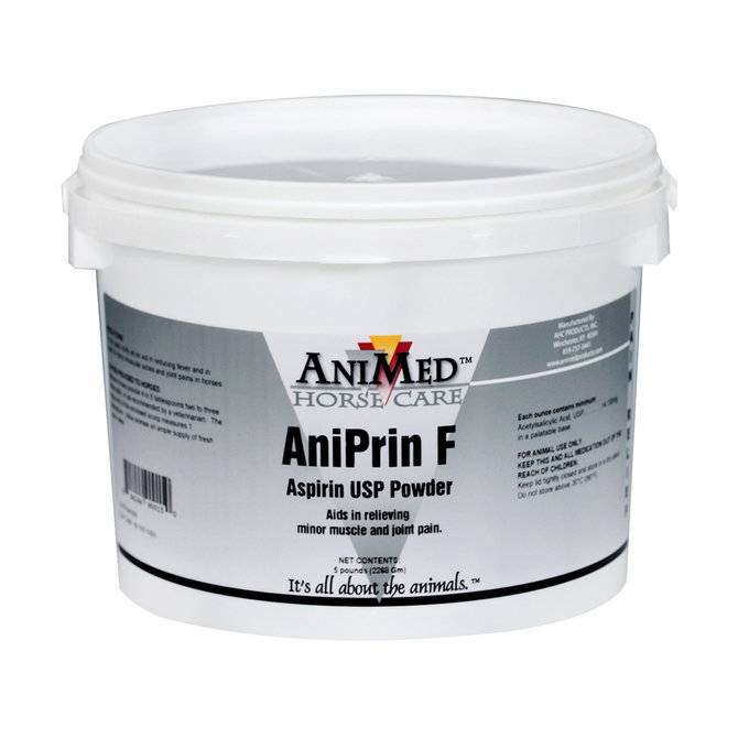 Animed Aniprin F Aspirin Usp Powder For Horses