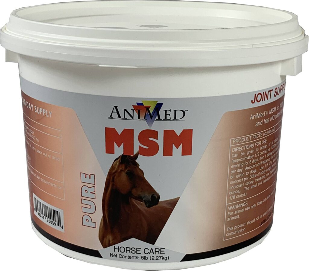 Animed Pure Msm Powder Joint Supplement For Horses