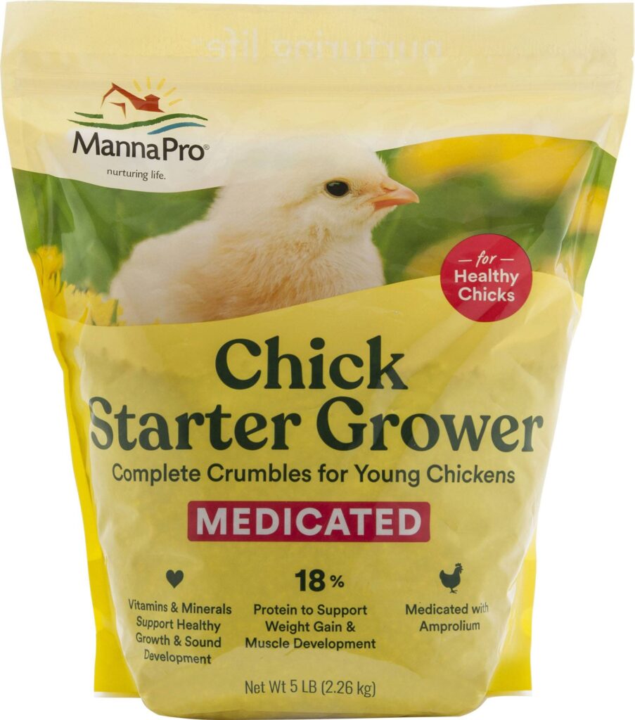 Manna Pro Chick Starter Medicated Crumbles For Chicks