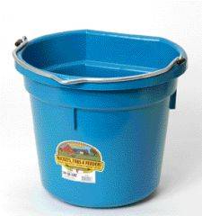 Little Giant Duraflex Plastic Flat Back Bucket