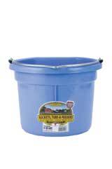 Flat Back Plastic Bucket P8fb