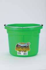 Flat Back Plastic Bucket P8fb