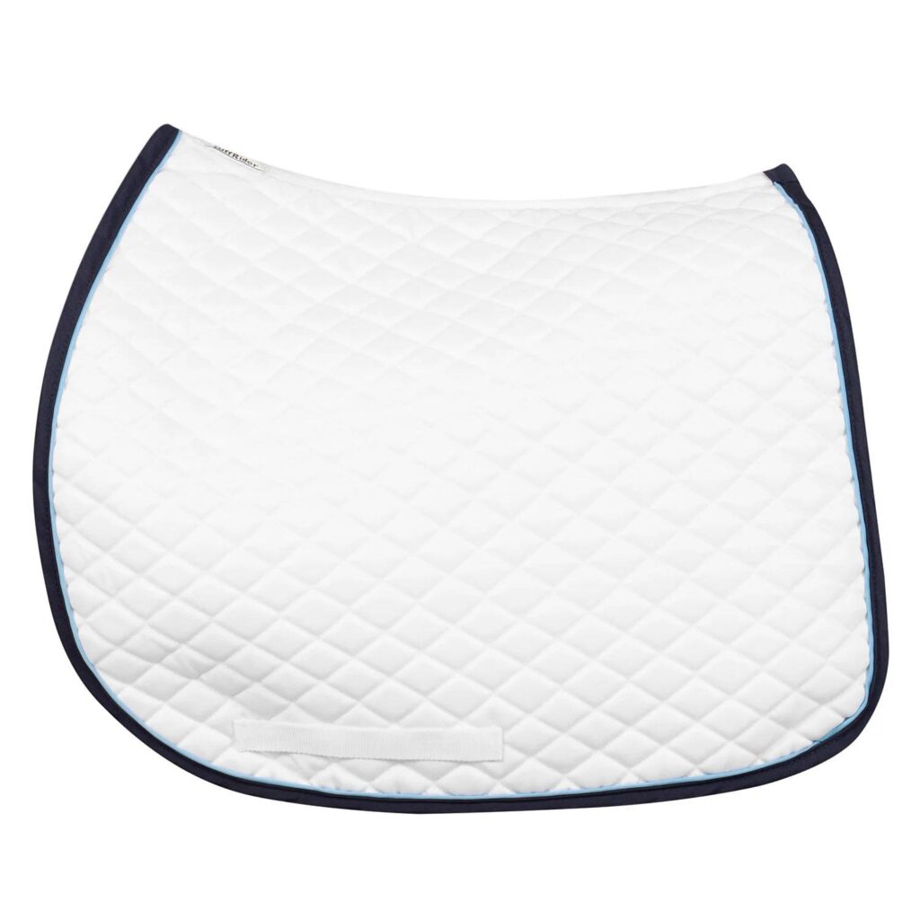 Tuffrider Basic All Purpose Saddle Pad With Trim/Piping