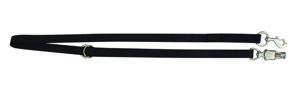 Perri’S Black Elastic Cross Tie