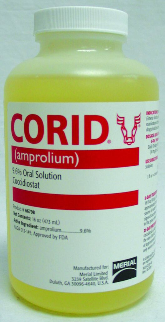 Merial Corid Liquid 9.6%