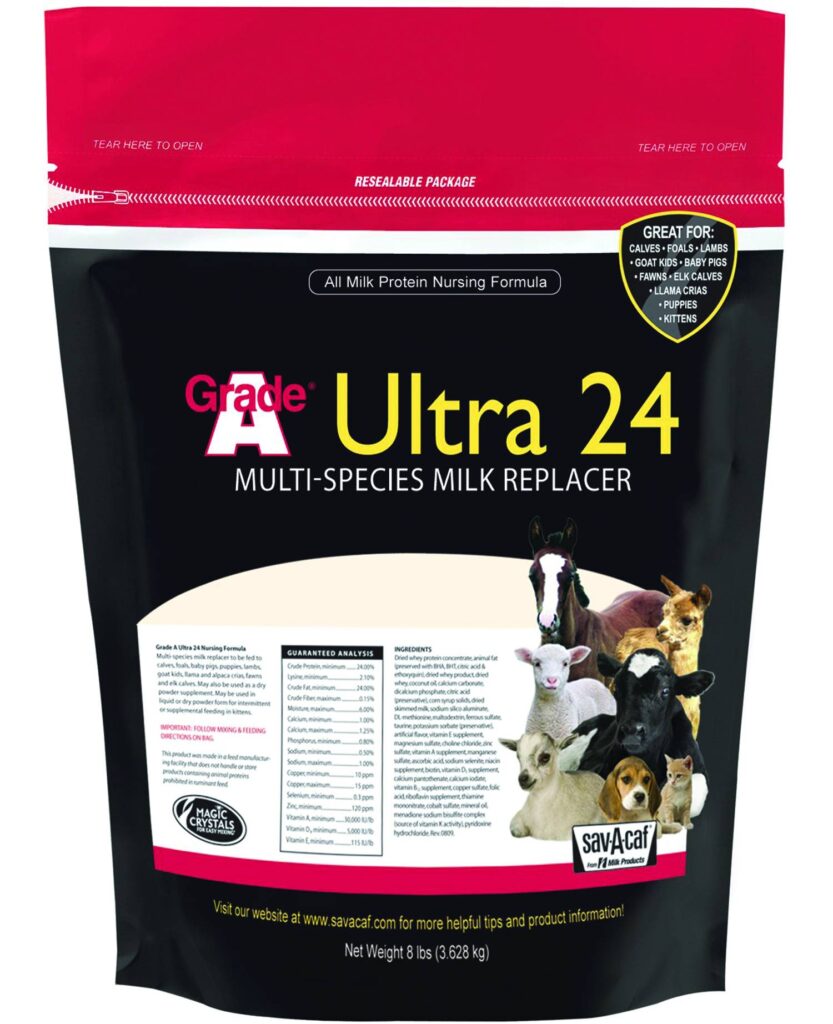 Sav-A-Caf Ultra 24% Milk Replacer