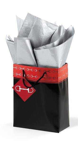 Polished Bits Cub Gift Bag – Black/Red