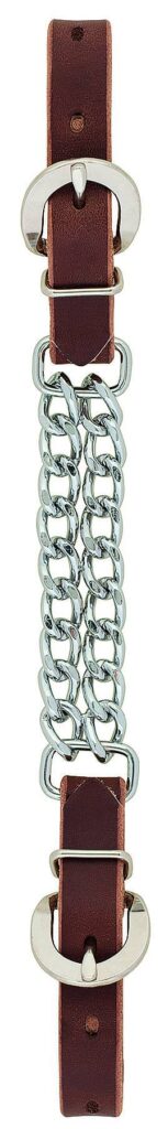 Weaver Double Flat Link Chain Curb Strap