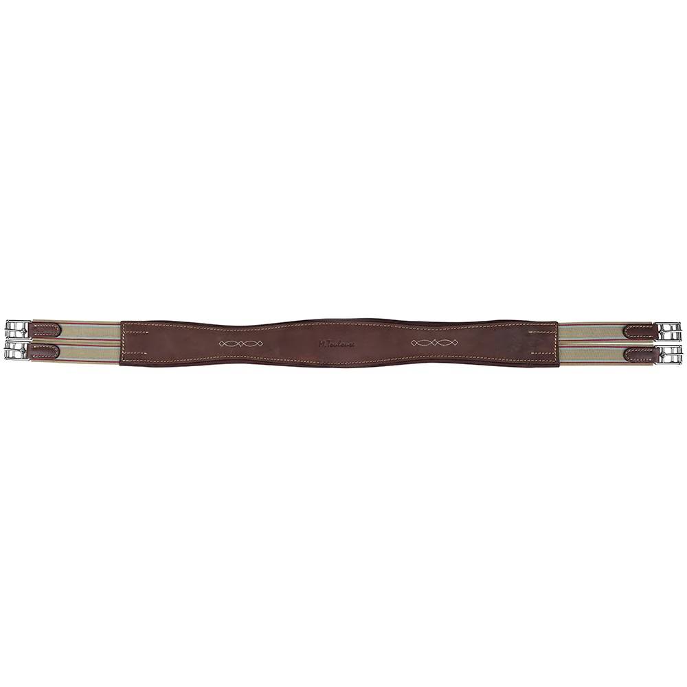 M. Toulouse Contour Shaped Padded Leather Girth