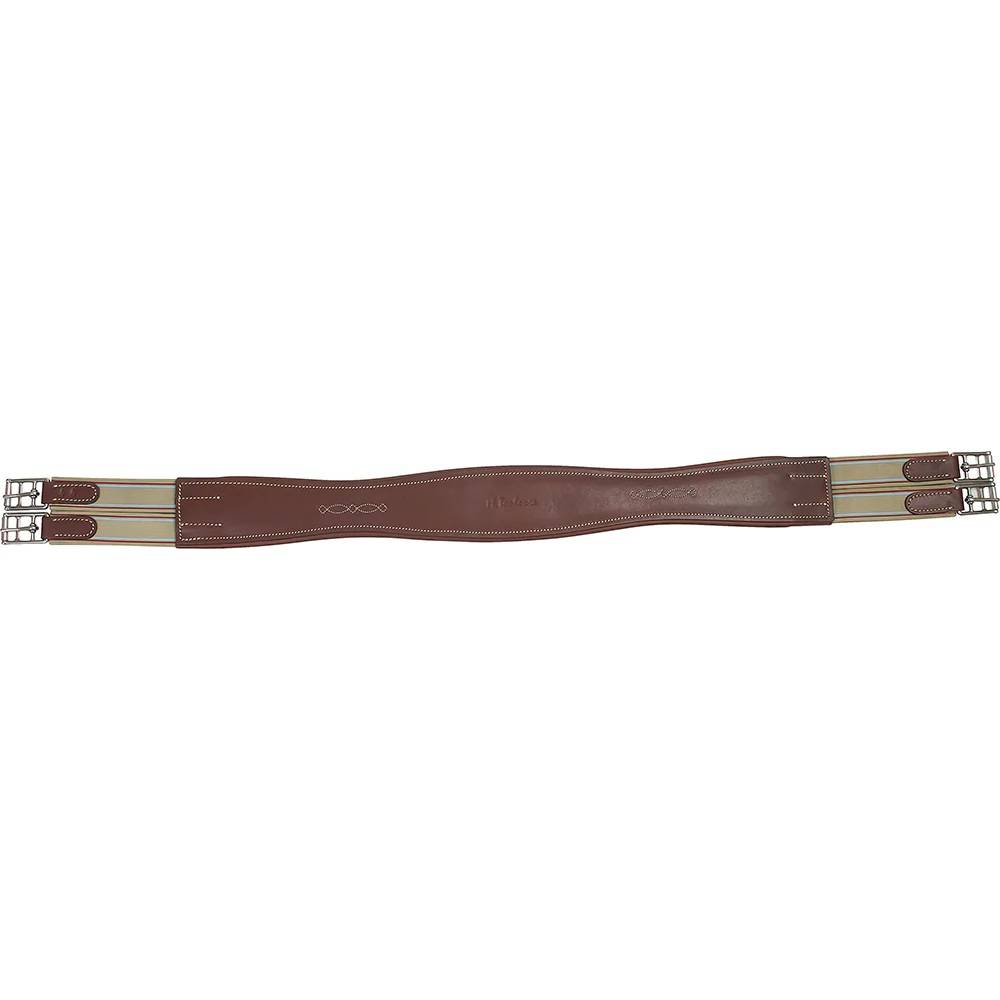 M. Toulouse Contour Shaped Padded Leather Girth