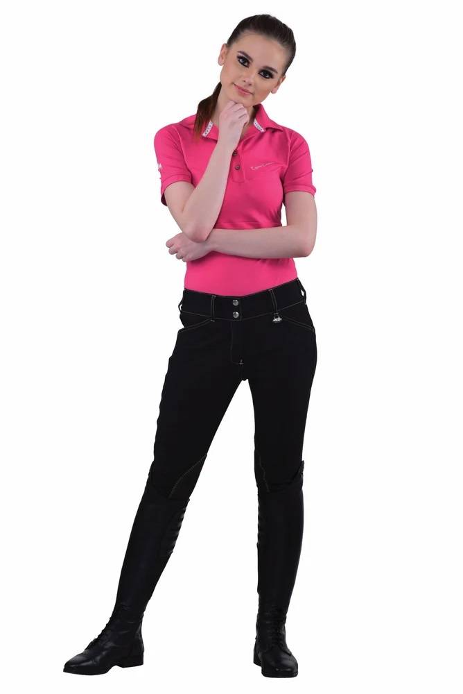 Equine Couture Ladies Sportif Natasha Knee Patch Breeches