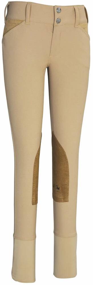 Equine Couture Kids Champion Coolmax Knee Patch Breeches