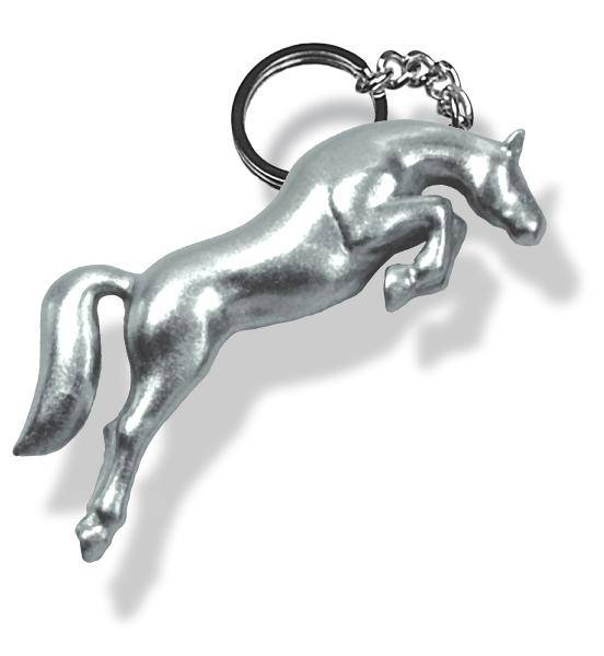 3d Jumping Horse Keyring