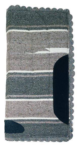 Weaver Economy Scalloped Felt Lined Navajo Saddle Pad