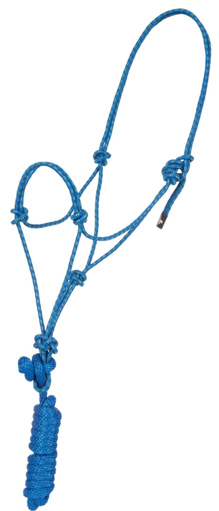Mustang Economy Mountain Rope Halter And Lead