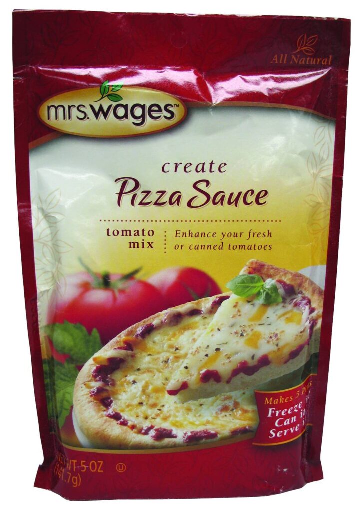 Mrs. Wages Pizza Sauce Canning Mix