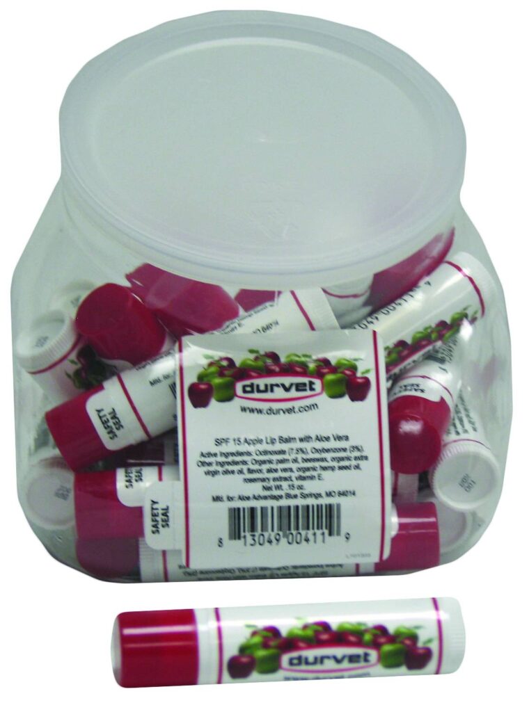 Durvet Lip Balm Bubble Display