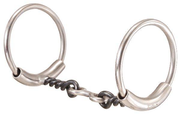 No Pinch 3 Piece O-Ring Snaffle