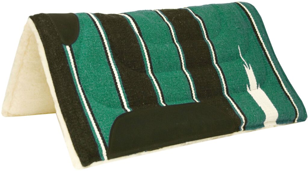 Mustang Navajo Economy Pad With Fleece Bottom