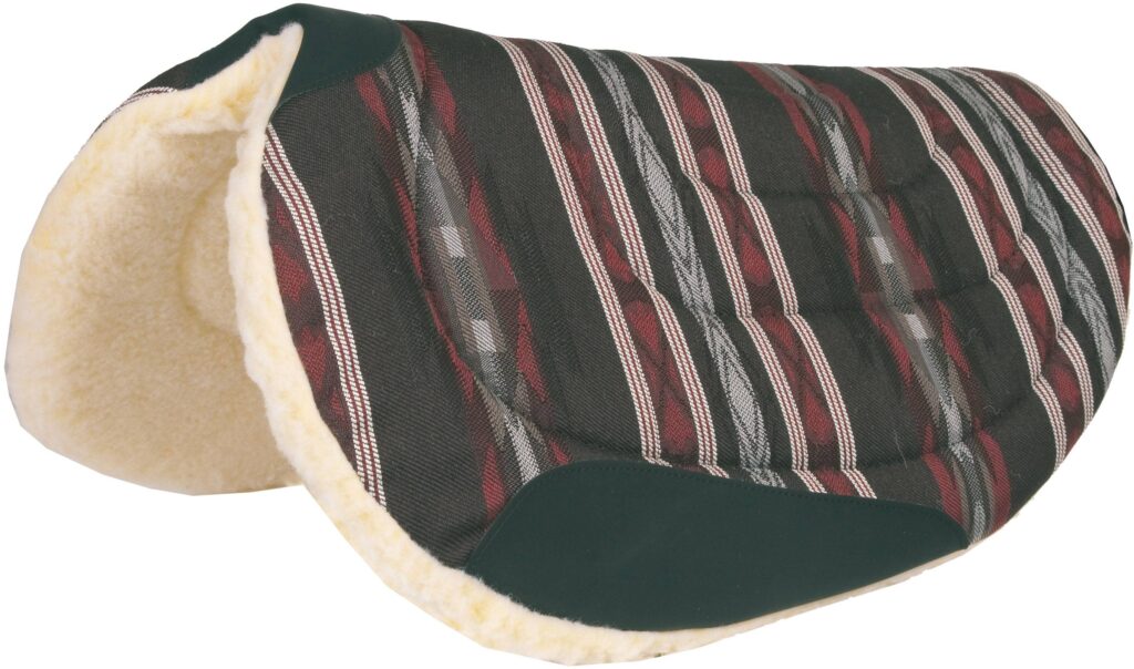 Mustang Sierra Herculon Barrel Pad With Fleece Bottom