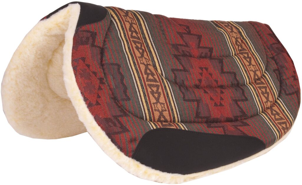 Mustang Sierra Herculon Barrel Pad With Fleece Bottom