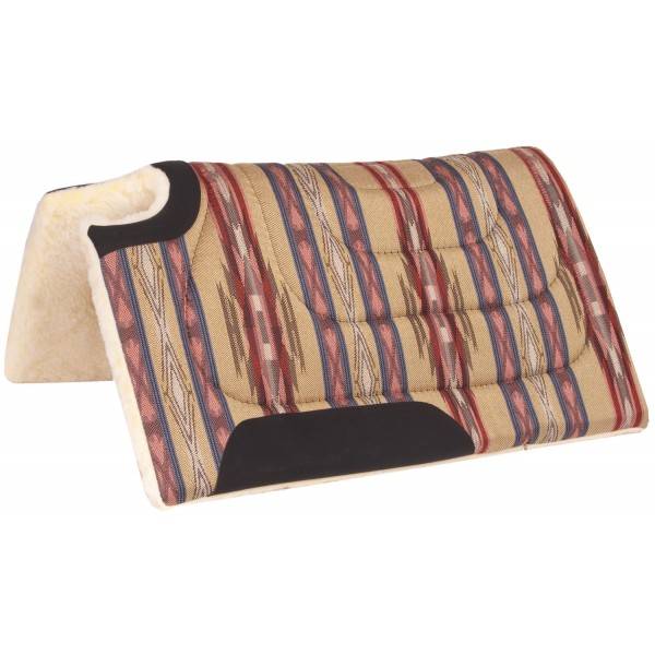 Mustang Sierra Herculon Cut Back Pad With Fleece Bottom