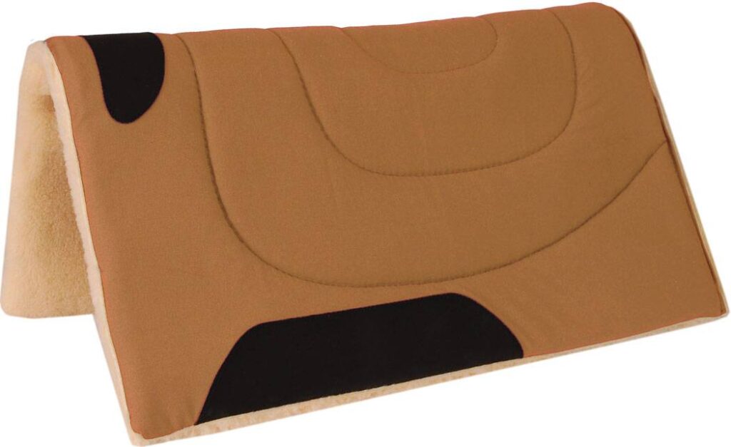 Mustang Canvas Ranch Pad With Fleece Bottom