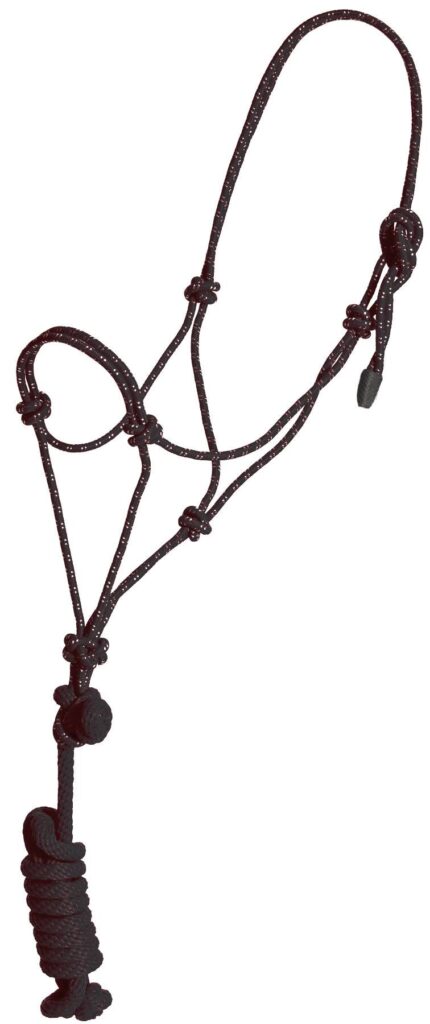 Mustang Foal Economy Rope Halter And Lead