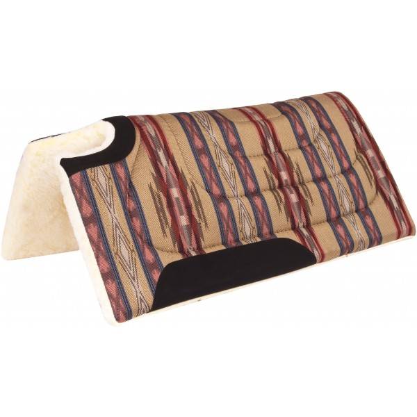 Mustang Mesa Herculon Top Cut Back Pad With Economy Fleece Bottom