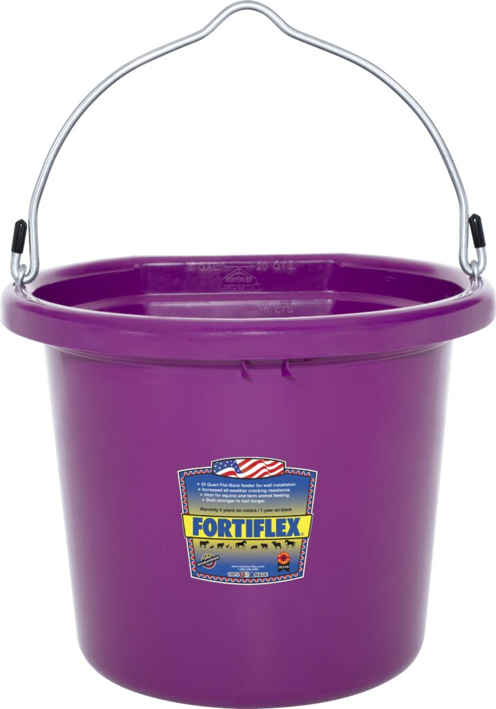 Fortiflex Flat Back Bucket