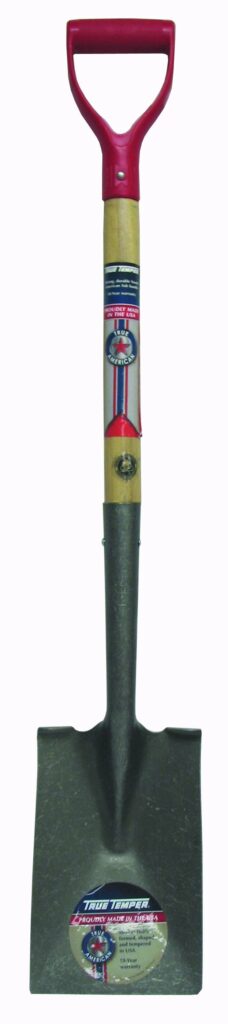 True Temper True American Wood Garden Spade