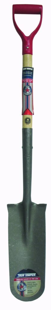 True Temper True American Wood Drain Spade