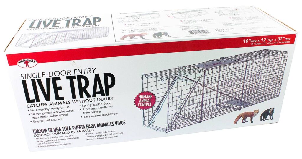 Single Door Live Trap