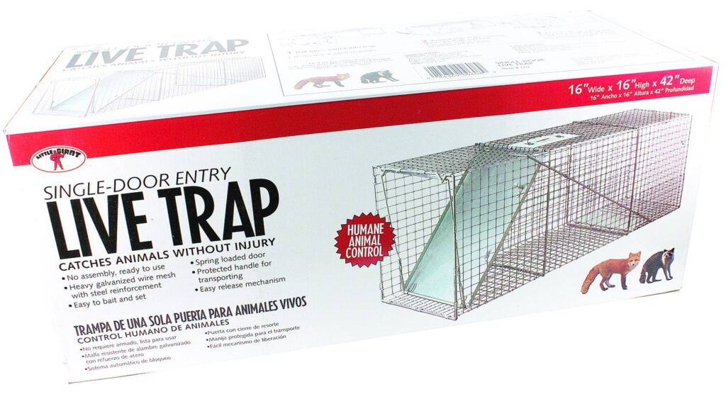 Single Door Live Trap
