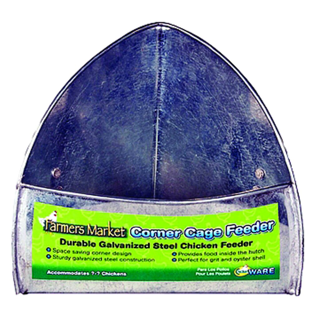Ware Chicken Corner Cage Feeder