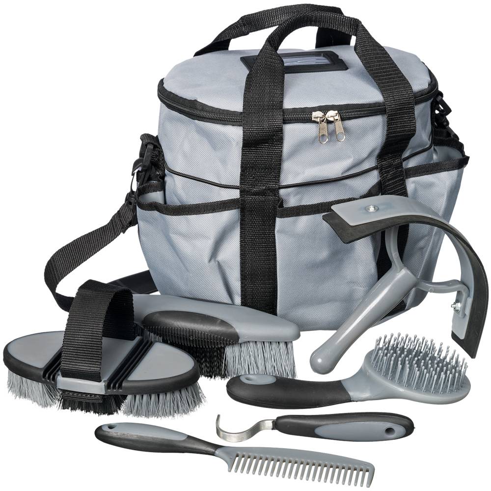 Tough-1 Great Grips 6-Piece Brush Set With  Bag