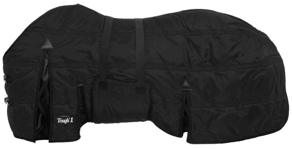 Tough-1 600d Stable Blanket With Belly Wrap