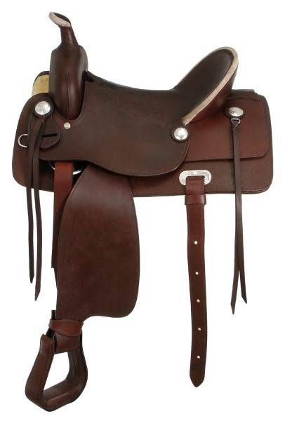 King Series Hereford Hardseat Saddle Package