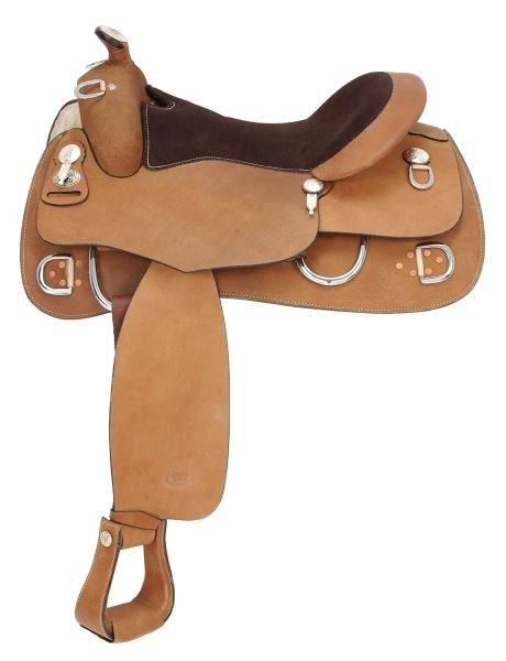Royal King Rough Out Leather Seat Saddle Package