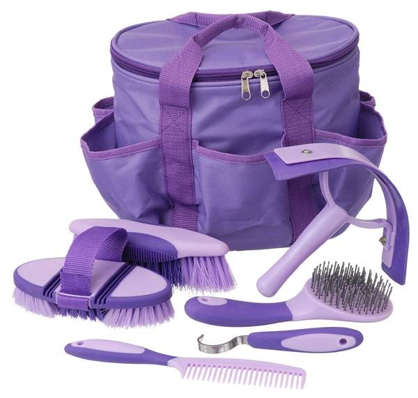 Tough-1 Great Grips 6-Piece Brush Set With  Bag